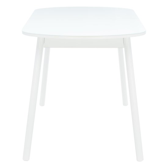 Кухонный стол стеклянный белый (арт 9564) Фото 3