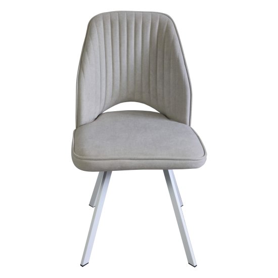 Стул на металлокаркасе из велюра (арт 31963) Фото 3