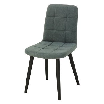 Стул дизайнерский на металлокаркасе мягкий из велюра (арт 18431) - Фото 2