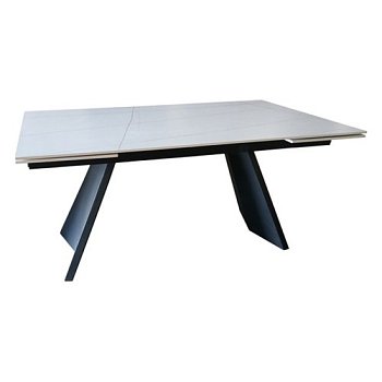 Стол кухонный раздвижной из керамогранита 160 см (арт 32147) - Фото 2