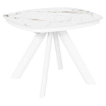 Стол раскладной овальный керамический современный (арт 35214) - Фото 2