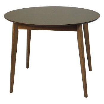 Стол раскладной круглый деревянный D-105(+30) см (арт 15387) - Фото 2