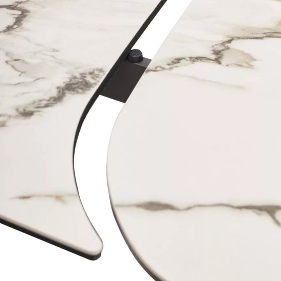 Кухонный стол раздвижной со столешницей из керамики (арт 34099) Фото 9