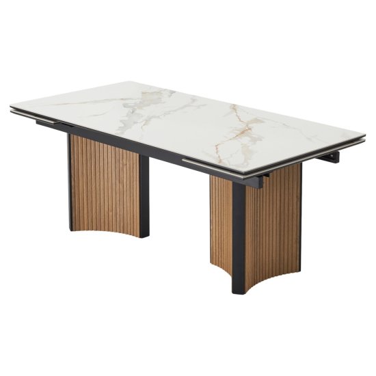 Стол обеденный раскладной прямоугольный 180 см (арт 35503) Фото 3