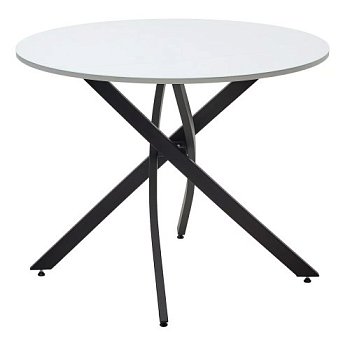 Кухонный стол круглый на одной ножке (арт 33419) - Фото 2