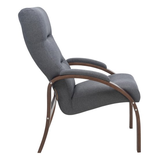 Кресло с мягкой обивкой с подлокотниками (арт 10792) Фото 3