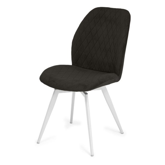 Стул металлический мягкий велюровый (арт 33557) Фото 4