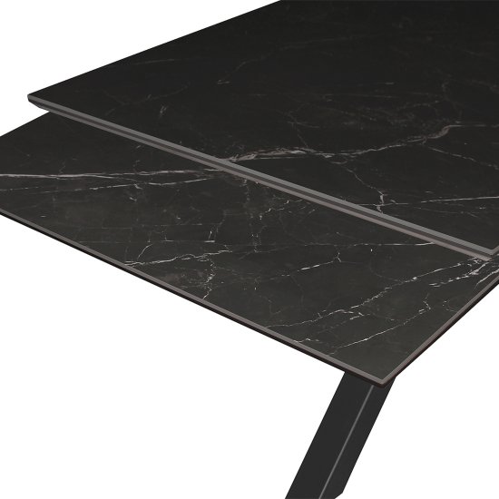 Кухонный стол раскладной керамический современный (арт 33885) Фото 4