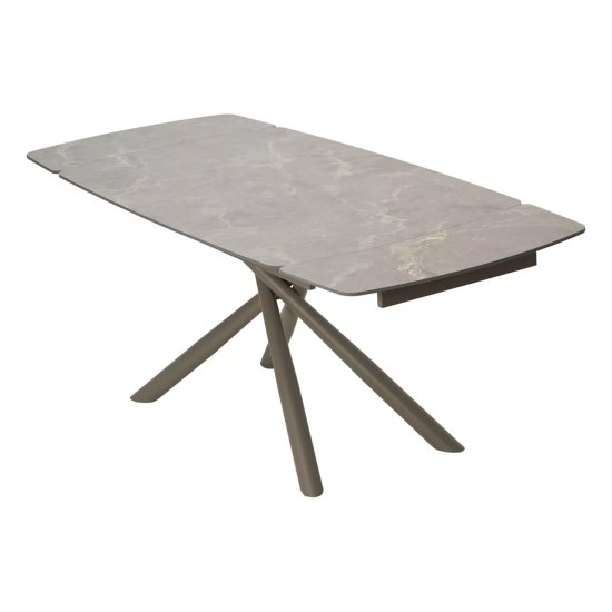 Стол обеденный раскладной из керамогранита 140 см (арт 33381) Фото 8