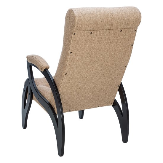 Кресло мягкое с подлокотниками бежевое (арт 9575) Фото 4