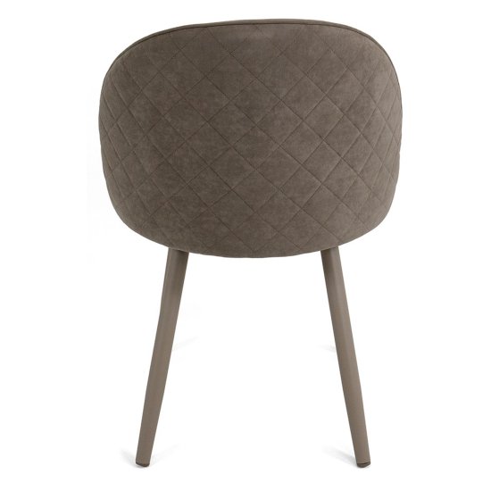 Стул мягкий бежевый велюровый (арт 21133) Фото 6