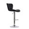 Барный стул на металлическом каркасе черный в современном стиле (арт 5466)