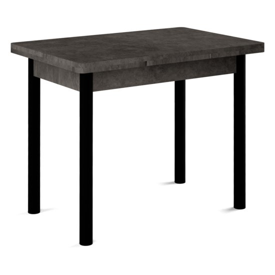 Обеденный стол раздвижной серый современный (арт 17737) Фото 1