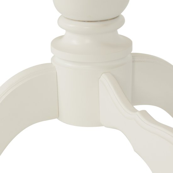 Кухонный стол овальный белый 160 см классика (арт 1895) Фото 6