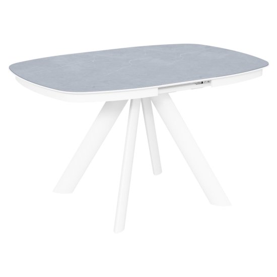 Стол раскладывающийся овальный керамический (арт 35218) Фото 2