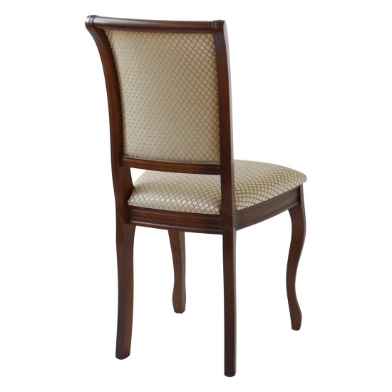 Стул мягкий кремовый в классическом стиле (арт 6868) Фото 2