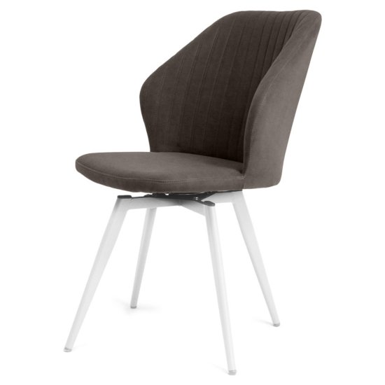 Стул на металлокаркасе мягкий из велюра (арт 25773) Фото 7