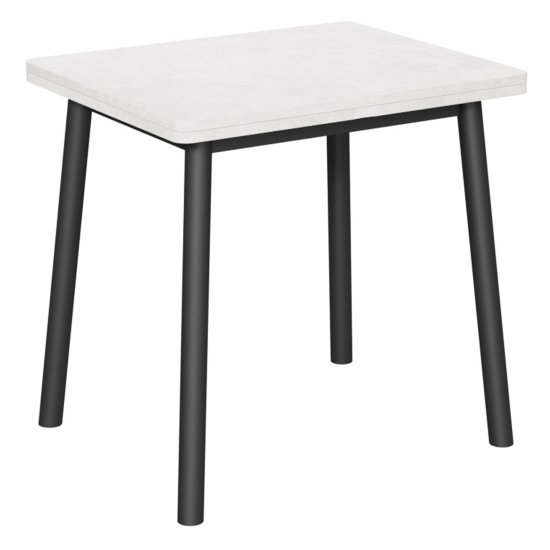 Стол для кухни раскладной белый 65 см (арт 33507) Фото 1