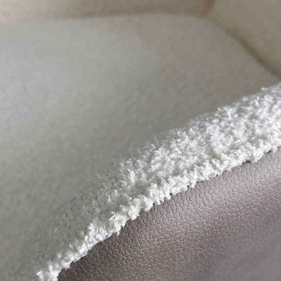 Стул-кресло с подлокотниками белый (арт 32362) Фото 3