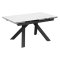 Стол с керамической столешницей под мрамор (арт 35086)
