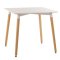 Стол обеденный дизайнерский 80 см eames (арт 2066)