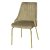 Стул интерьерный на металлическом каркасе бежевый (арт 23850)