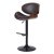 Барный стул с обивкой из экокожи регулируемый (арт 31467)