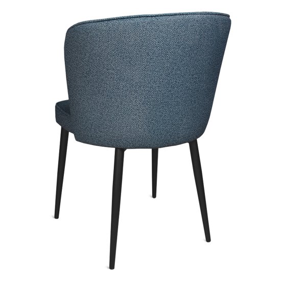 Стул мягкий синий современный (арт 33863) Фото 2