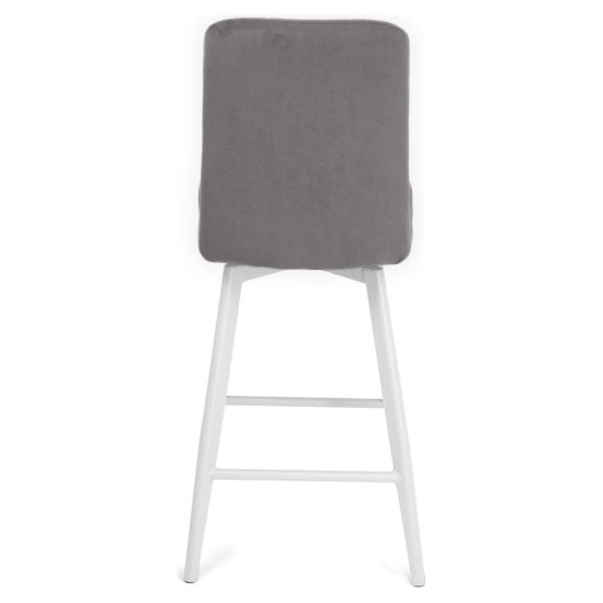 Стул полубарный мягкий из велюра (арт 35357) Фото 6