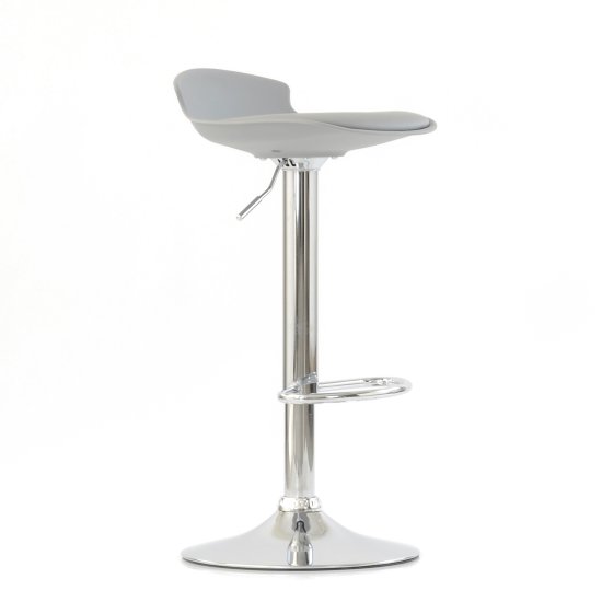 Стул барный с мягким сидением пластмассовый регулируемый (арт 6453) Фото 3
