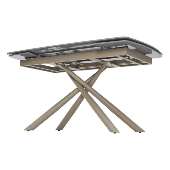 Стол обеденный раскладной из керамогранита 140 см (арт 33381) Фото 3