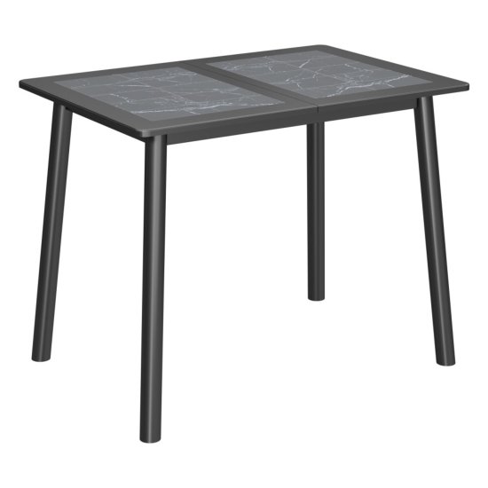 Стол для кухни раздвижной бежевый 110 см современный (арт 8096) Фото 1