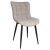 Стул на металлическом каркасе бежевый (арт 35522)