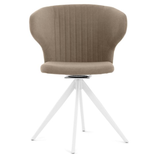 Стул на металлокаркасе мягкий из велюра (арт 35587) Фото 7