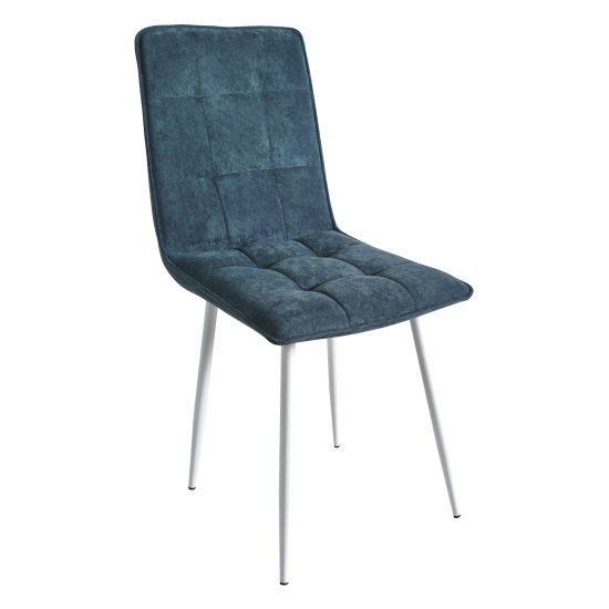 Стул металлический голубой современный (арт 29630) Фото 1