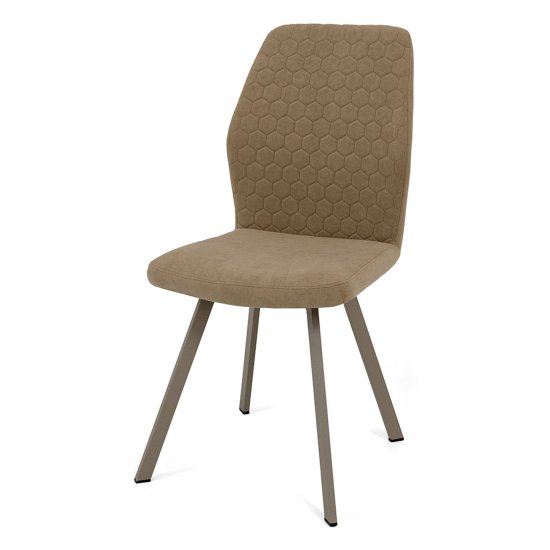 Стул слоновая кость велюровый (арт 20147) Фото 3