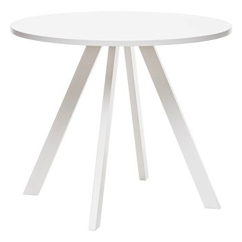 Кухонный стол круглый на одной ножке (арт 25509) - Фото 2