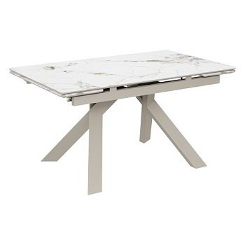 Обеденный стол раздвижной с керамической столешницей (арт 35079) - Фото 2