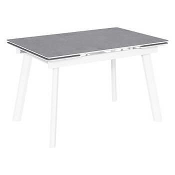 Стол для кухни с покрытием из керамики под мрамор 120 см (арт 34247) - Фото 2