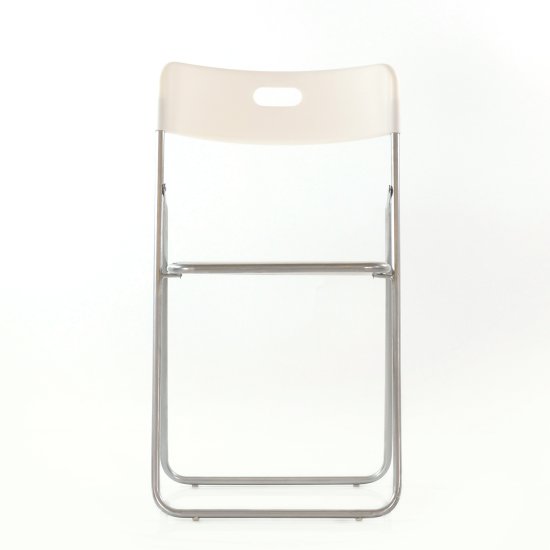 Стул ножки хром белый современный (арт 6636) Фото 2