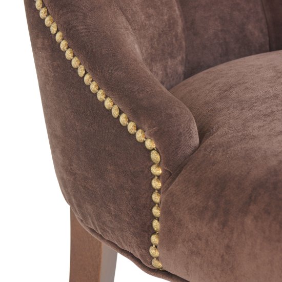 Стул-кресло деревянный с мягким сидением классика (арт 11282) Фото 4