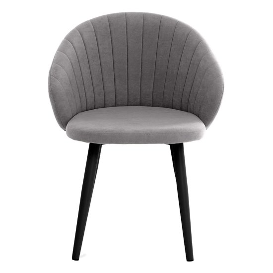 Стул на металлокаркасе из велюра (арт 23316) Фото 6