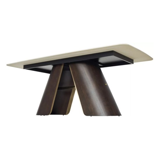 Стол со столешницей из керамики современный (арт 34097) Фото 5