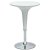 Барный столик дизайнерский круглый белый на одной ножке D-60 см tulip (арт 6021)