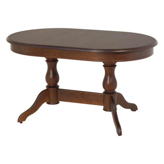 Обеденный стол раскладывающийся овальный из дерева классика (арт 11013) Фото 1