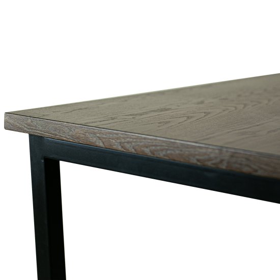 Обеденный стол деревянный 130 см лофт (арт 29320) Фото 2