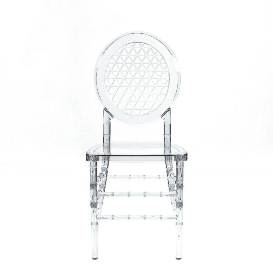 Стул кухонный прозрачный пластиковый (арт 34022) Фото 3