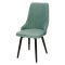 Стул на металлическом каркасе мягкий мятный (арт 22870)
