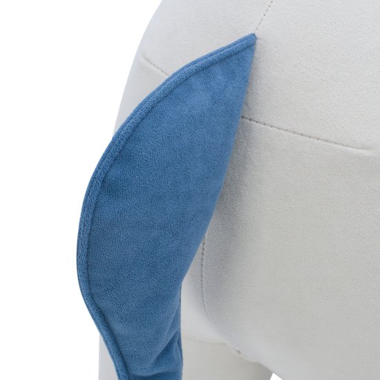 Пуфик с мягким сидением голубой (арт 13350) Фото 6