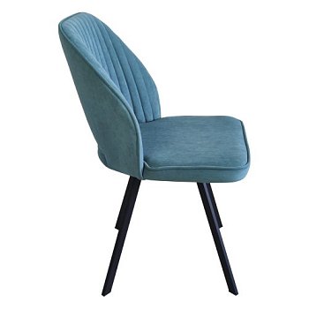 Стул на металлокаркасе велюровый (арт 31972) - Фото 2